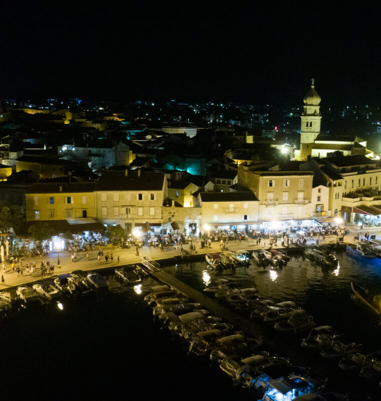 City of Krk from air