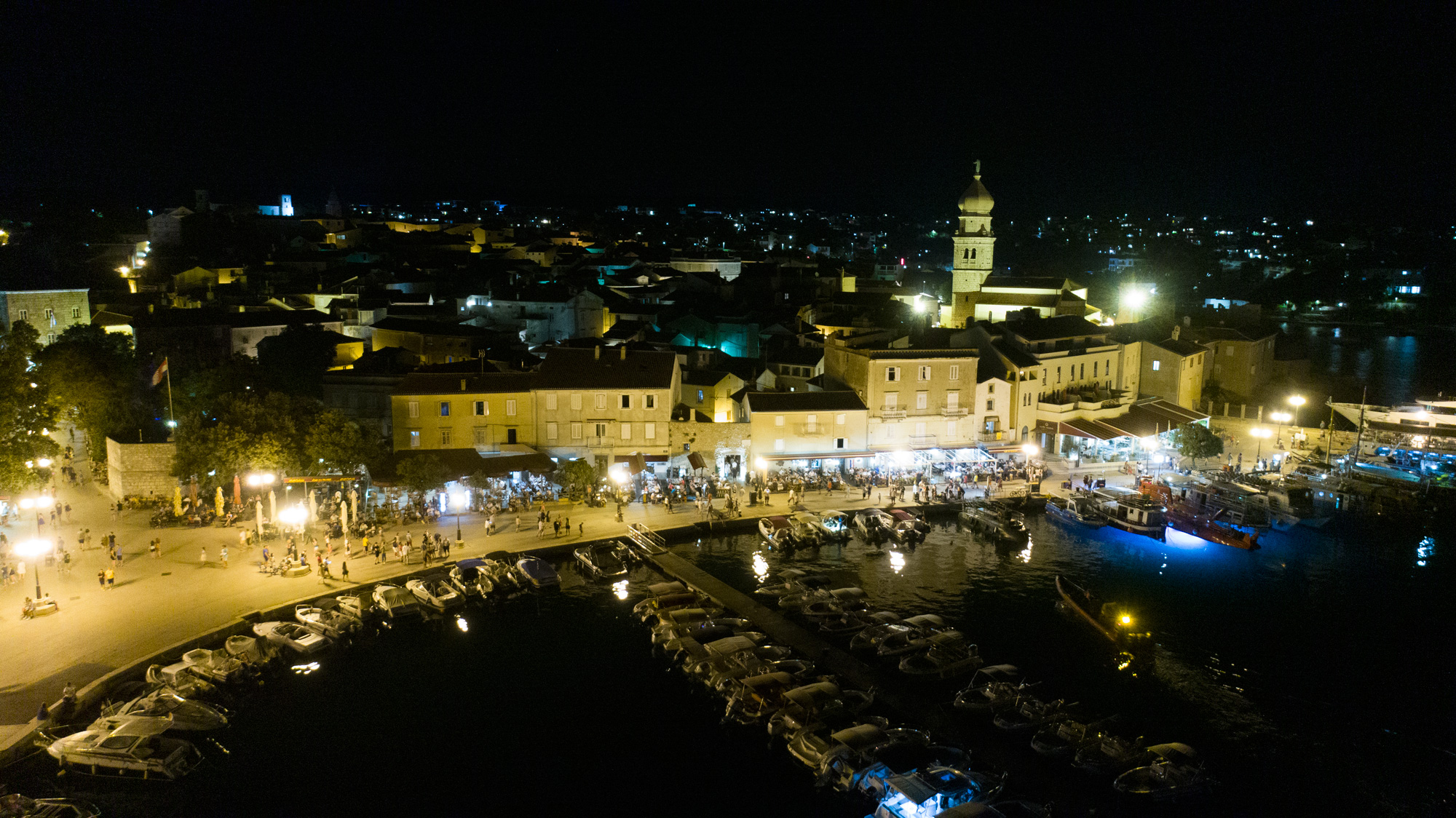 City of Krk from air